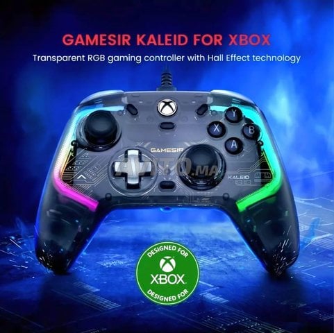 Manette Gamesir Kaleid Transparent Pour Pc et Xbox