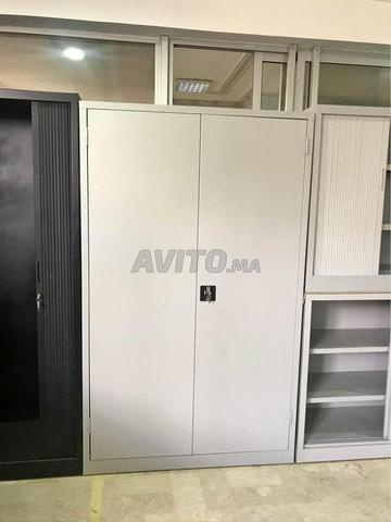 armoire métallique avec 2 porte battante  - 2