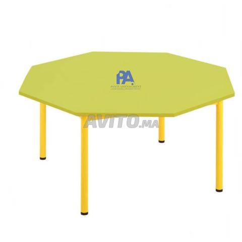 Table de groupe octogonale