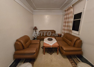 Ensemble fauteuils en cuir 3 pieces  camel