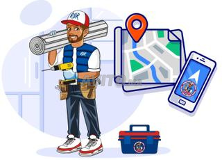 Reparation roulant volute aluminium électrique 