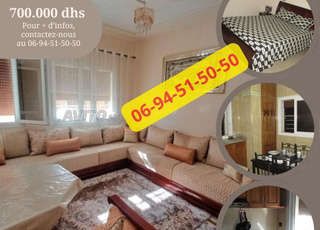 Bel Appartement à vendre 80 m² à Oujda 700000