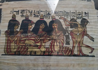 لوحة مصريه قديمة 