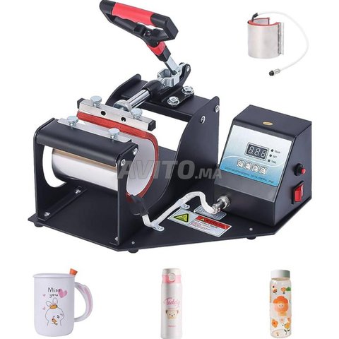 Machine d'impression de tasses et de t-shirts
