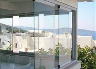 vitrage accordéon  sur mesure