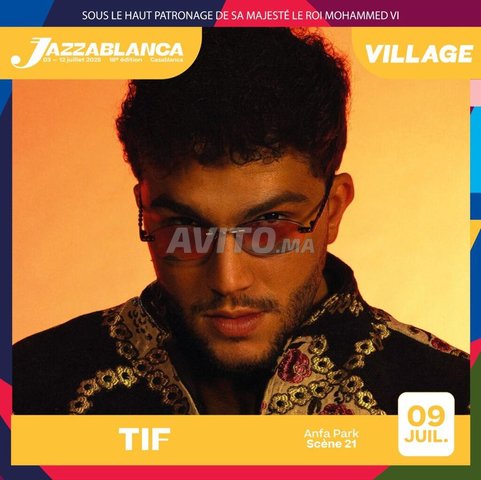 Jazzablanca Tif ticket 