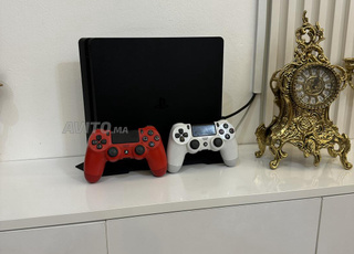Playstation 4 slim 500Gb 2manettes et support