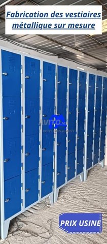 Vestiaire monobloc 4 portes \ armoire casier