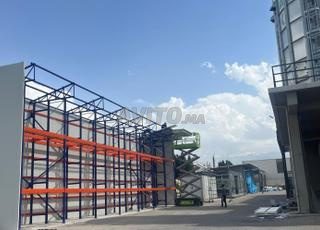 . Rayonnage lourd  pour extérieur