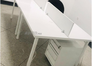 pack bureau open space en promotion BOIS