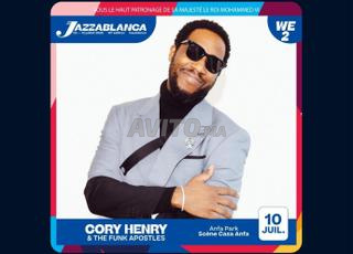 2 Tickets Jazzablanca 10 Juillet 