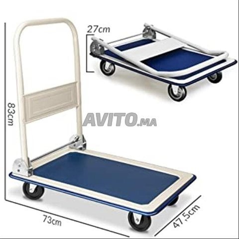 chariot pliable 