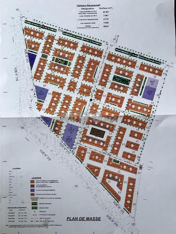 Lot de terrain titré à vendre à Marrakech Chrifia