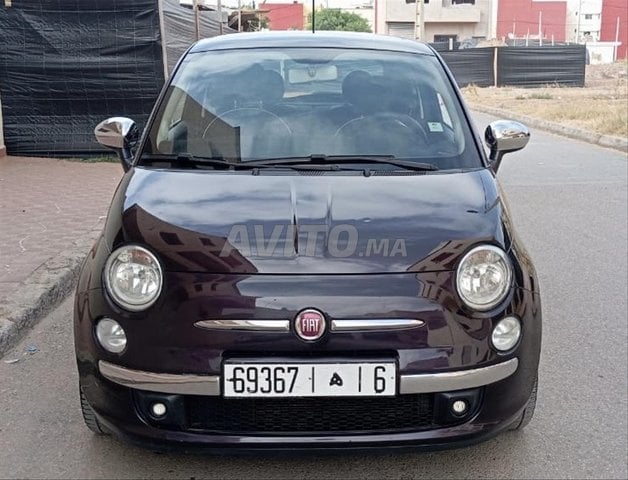 Fiat 500 Essence Manuelle 2016 à Temara