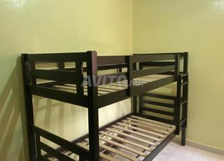 Lit superposé importer de l’ étranger en bois 