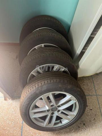 jante audi 17 pouces avec pneu continental neuf 