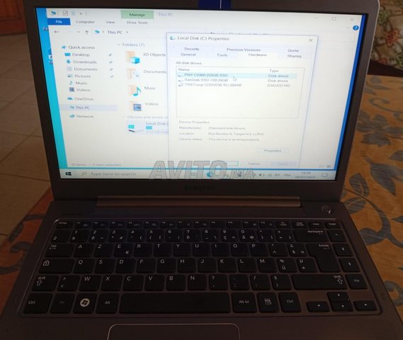 Samsung ultra 5 SSD 250 GO i5