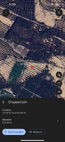 Terrain pour villa route amizmiz - 2