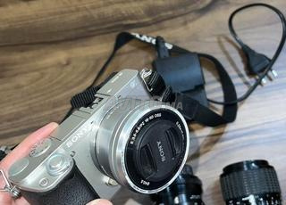 CANON a6000 PROFESSIONNEL AVEC 3 OBJECTIFS sigma