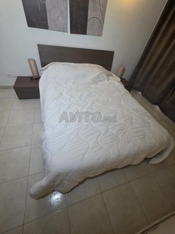 Lit sommier avec Matelas