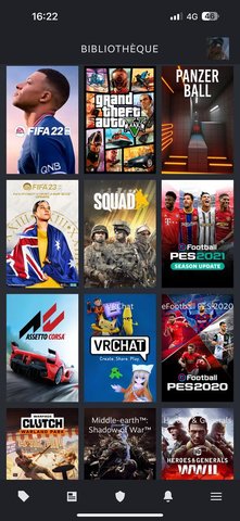 compte steam plein jeux