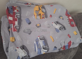 2 draps avec 2 oreillers  