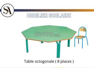 طاولة مثمنة