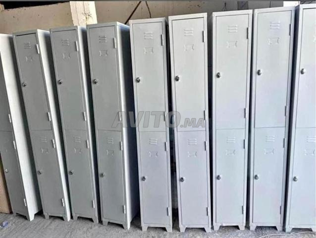 Rangement armoire vestiaire casier 2 portes DISPO