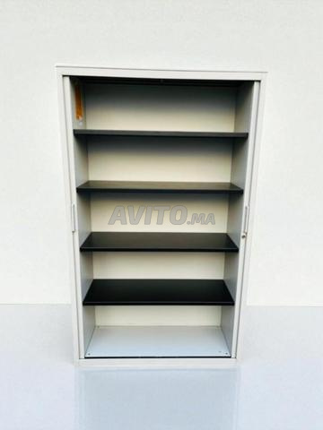 Armoire haute Steelcase bi-color 120x200cm - 2