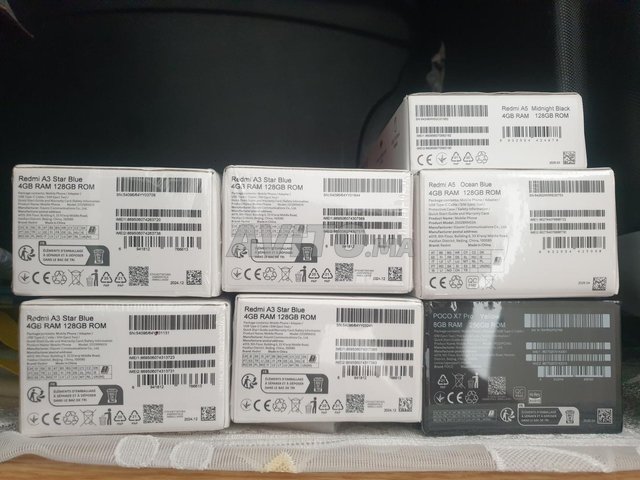 4 Xiaomi redmi A3 à vendre