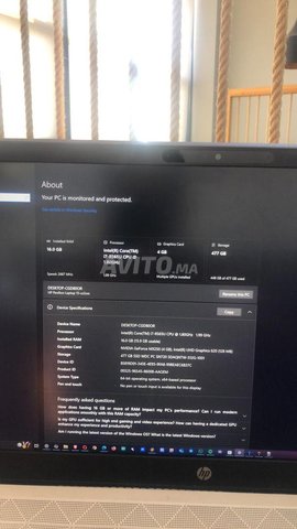 ⭐️HP Pavilion⭐️ i7-8565 RAM 16.0 GB