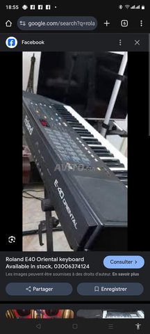 Orgue Rolande E-40 orientale 