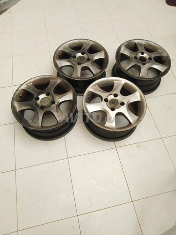 4 Jantes Peugeot Citroen 15 pouces