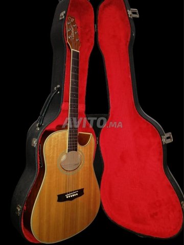 Guitare de Luthier Vantage acoustique avec case
