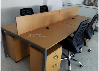 fabrication mobilier bureau open-space Marguerites