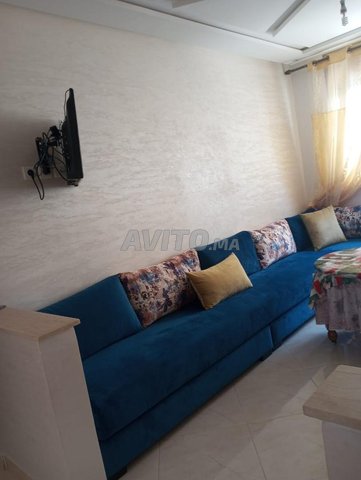 Salon tapisserie moderne 
