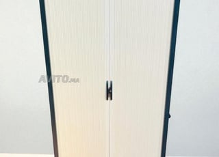 خزانة معدنية عالية ثنائية اللون بيج ماركاديت