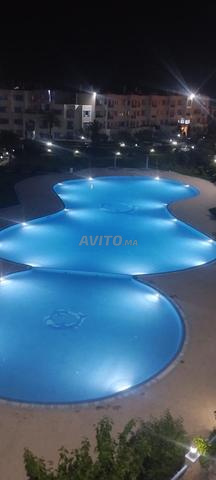 appartement bien équipé avec piscine  - 2