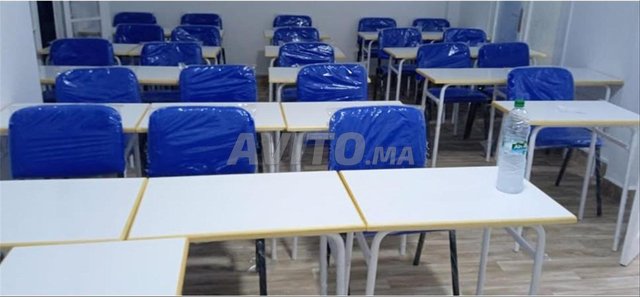 chaise écritoires / ISO table scolaire pupitre 