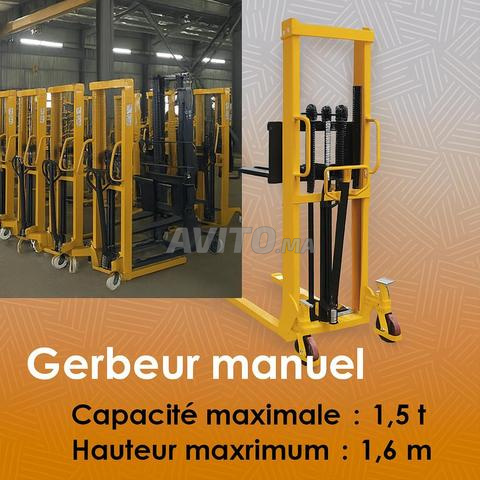 Gerbeur Manuel – قدرة 1,5 طن وعلو 1,6 متر 