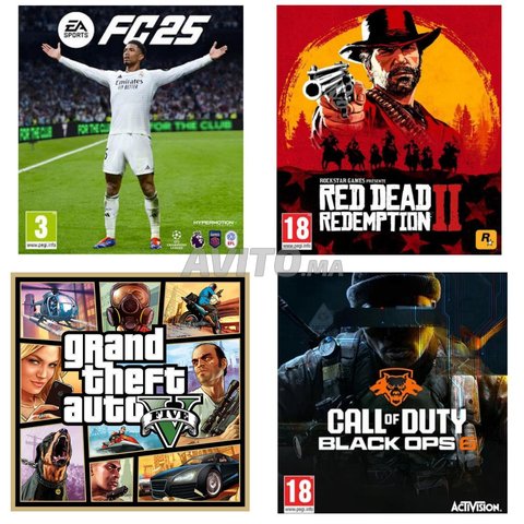 اقوى العاب ps4 ps5  بأثمنة مناسبة مه الضمان