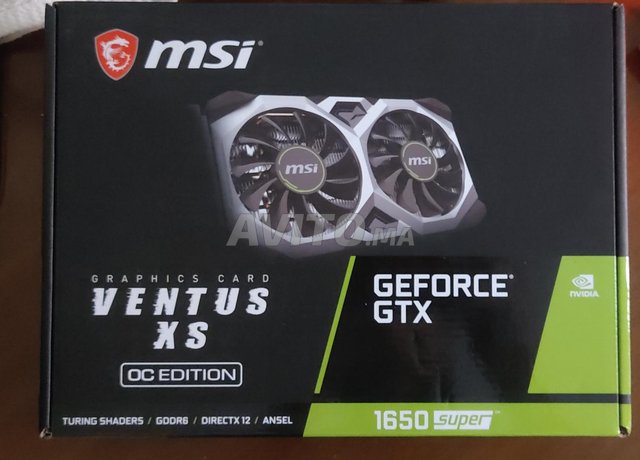 GTX 1650 Super Msi Ventus XS OC edition 
