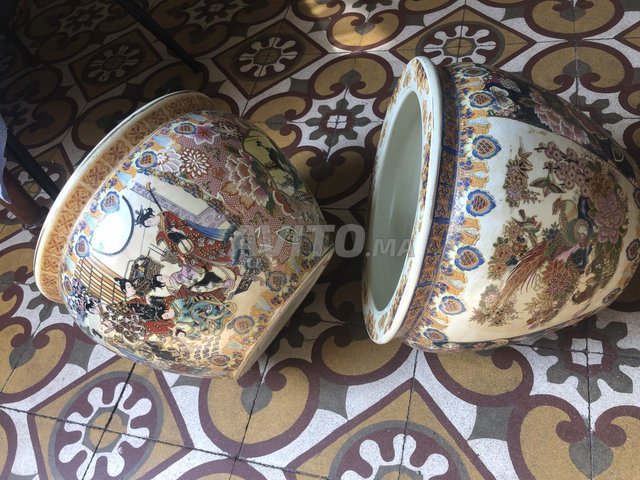 pote de fleurs chinois ancien 