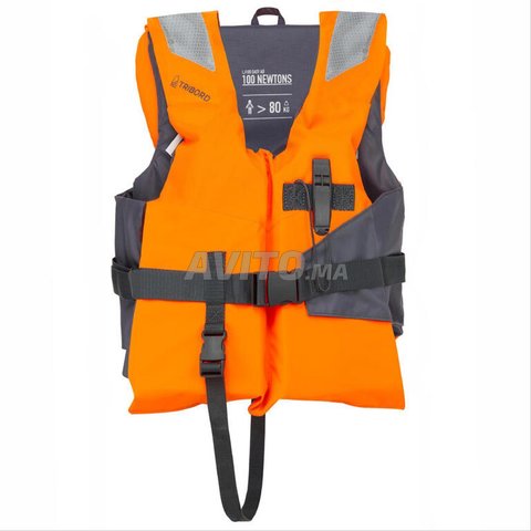 Gilet de sauvetage orange decath