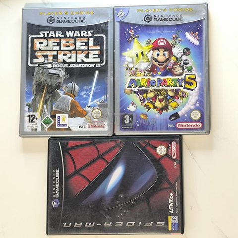 Lot 3 jeux Gamcube Original 