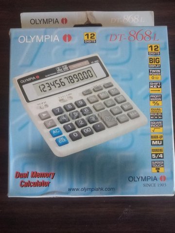 Calculatrice Olympia DT‑868L neuve
