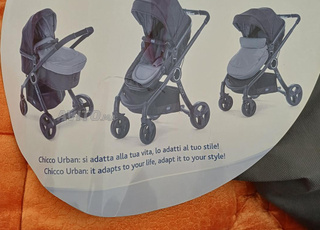 Poussette trio Chicco Urban