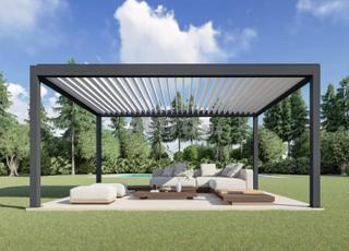 Pergola bioclimatique aluminium 