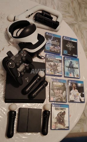 ps4 complet  2 manette et VR