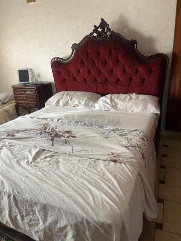 Ensemble Lit  Chevet Style Louis XV 